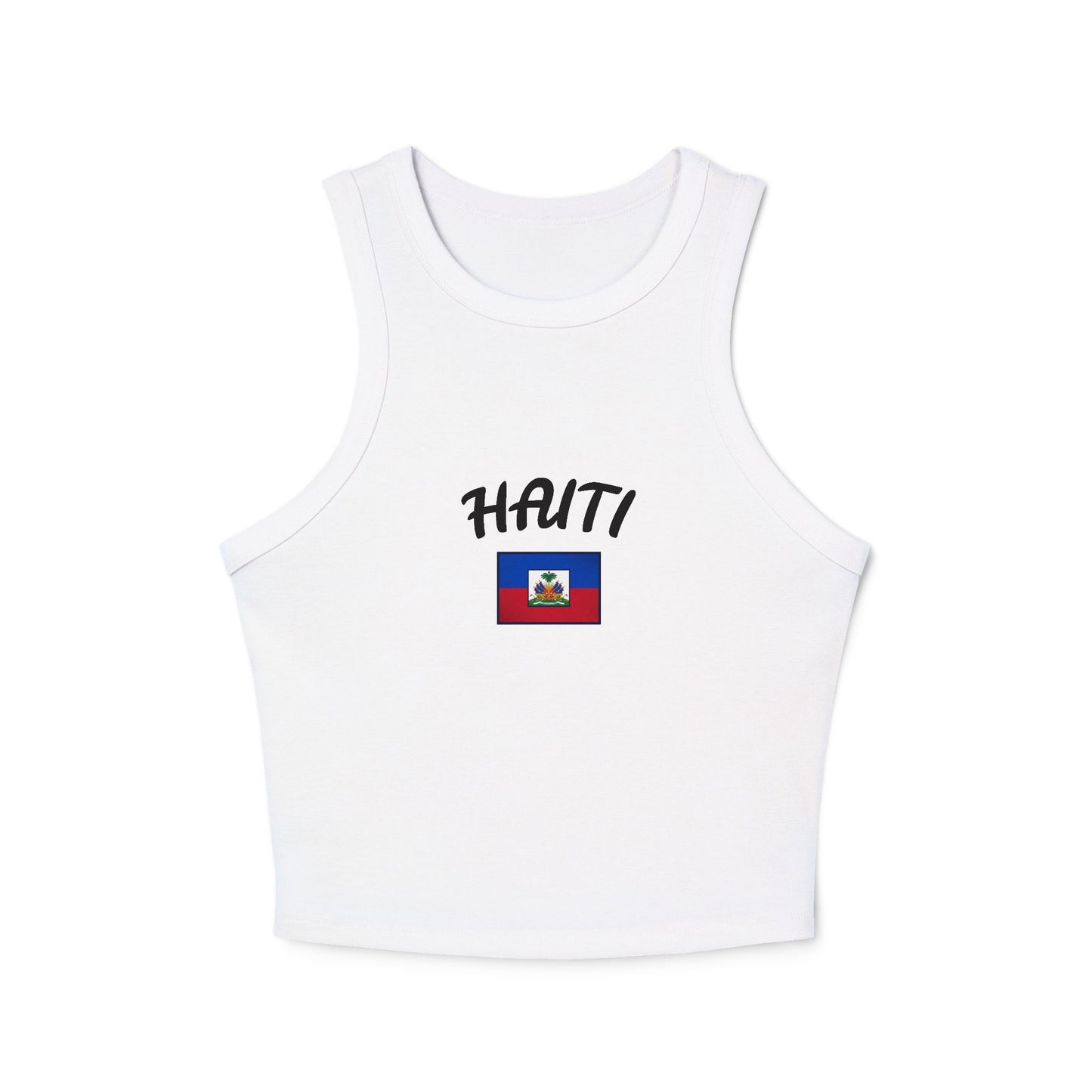 Haiti Flag Tank Top