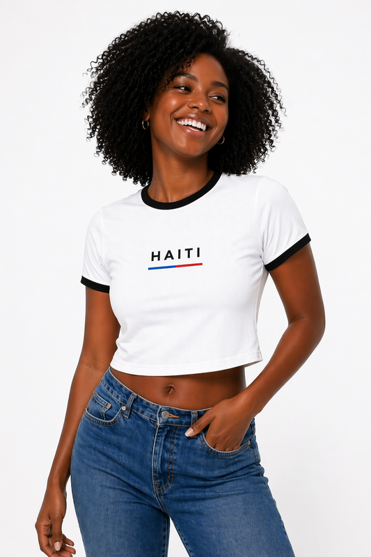 Haiti Ringer Tee