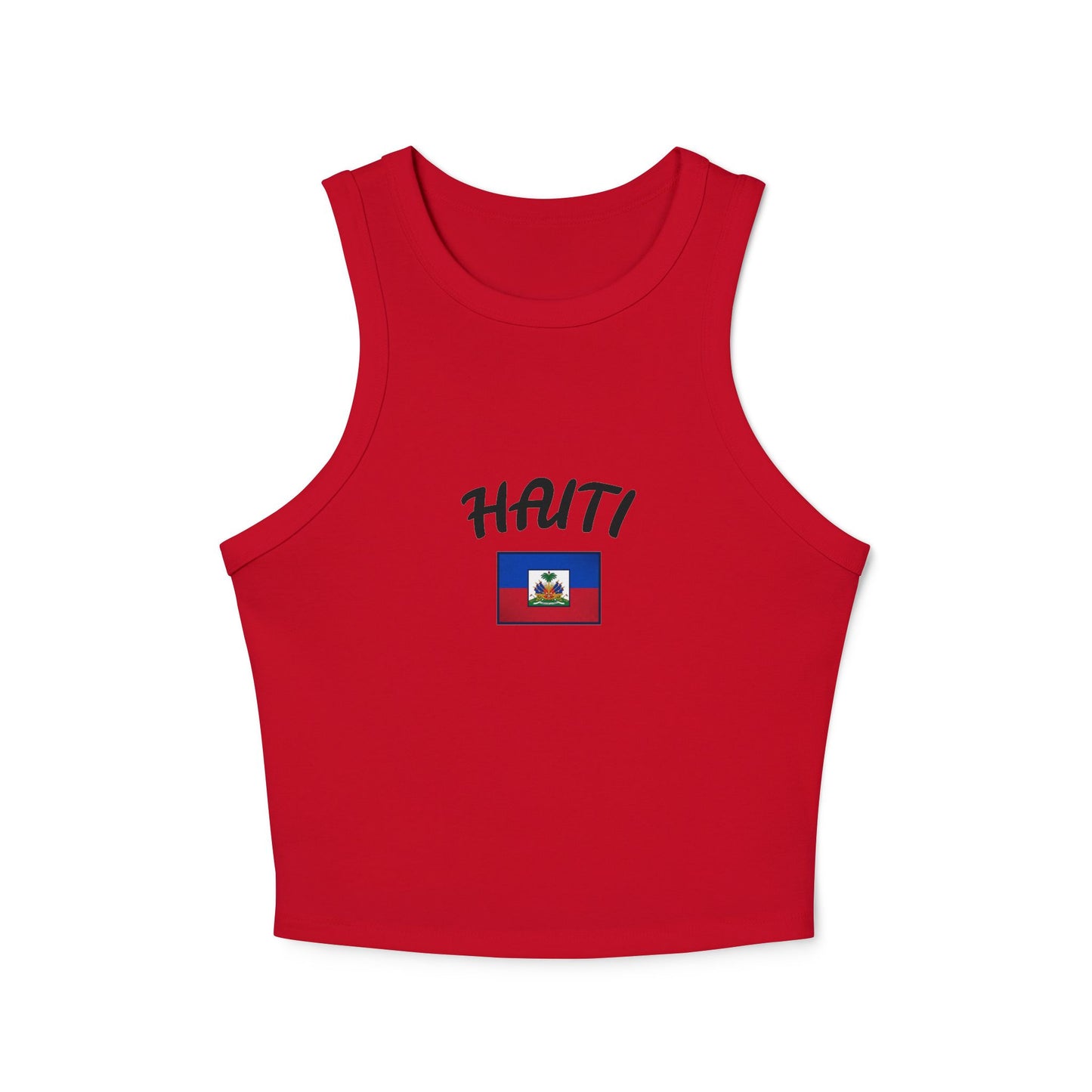 Haiti Flag Tank Top