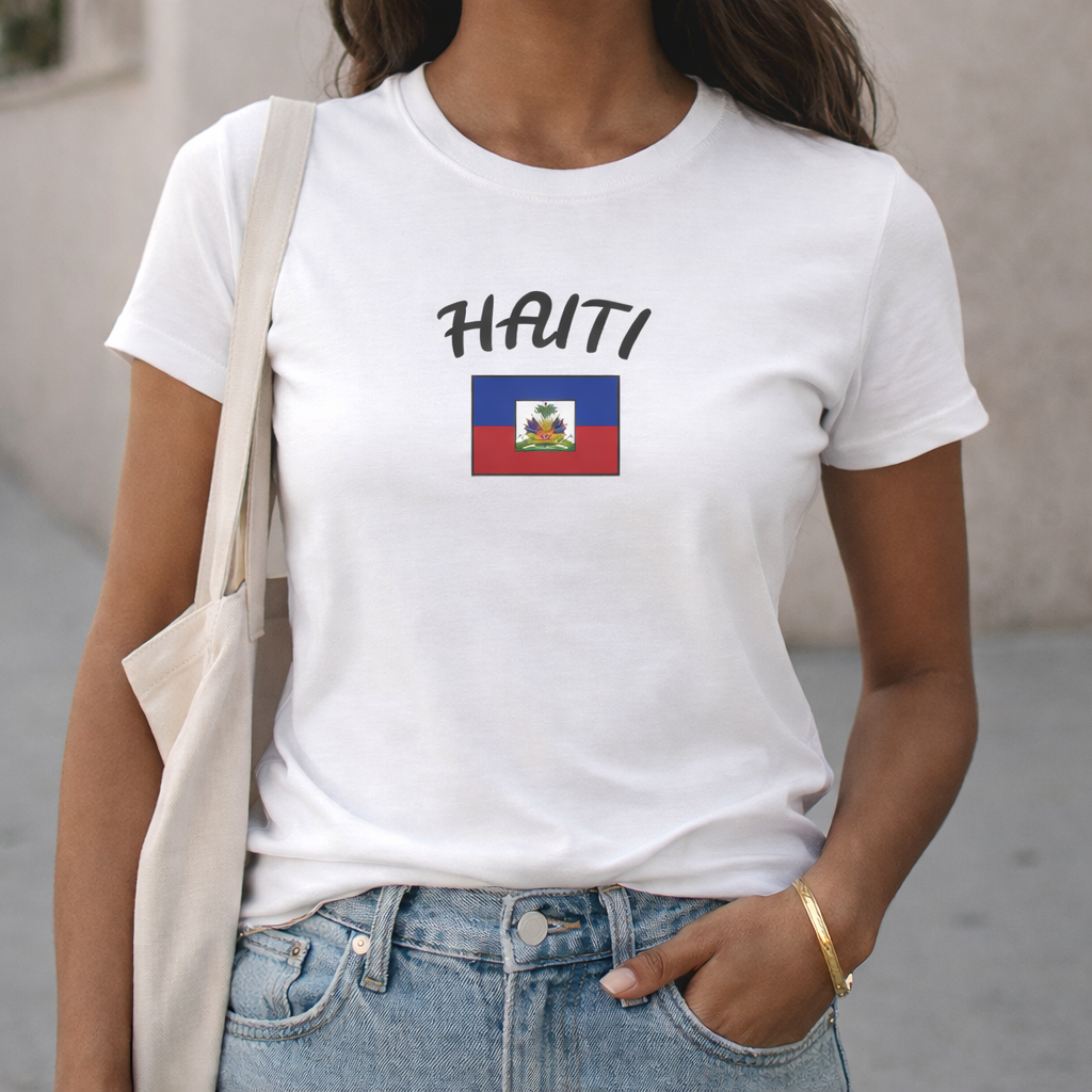 Haiti Flag Tee